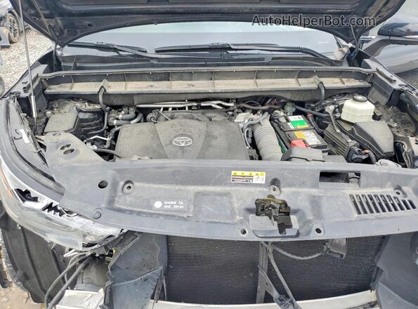 5TDFZRBH3LS056149 2020 TOYOTA HIGHLANDER Черный Вид подкапотного пространства