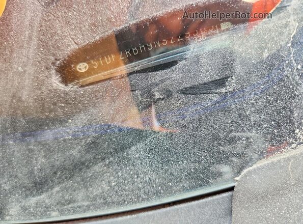 5TDFZRBH9NS229563 2022 TOYOTA HIGHLANDER Gray Vista de la etiqueta del VIN