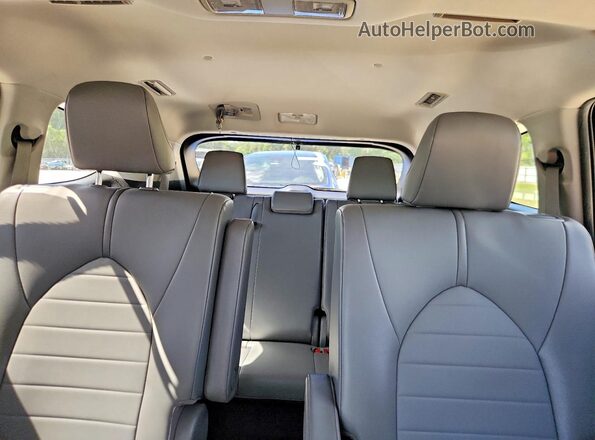 5TDGZRAH5MS519738 2021 TOYOTA HIGHLANDER Black უკანა სავარძლების ხედი