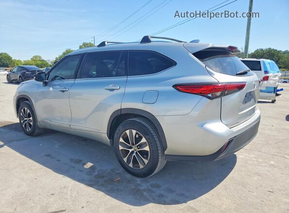 5TDGZRAH6LS512067 2020 TOYOTA HIGHLANDER Silver Rear right