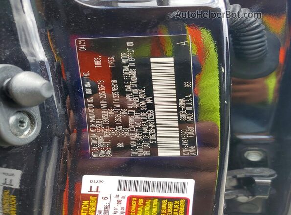 5TDGZRBH4MS112959 2021 TOYOTA HIGHLANDER Black 360 interior view