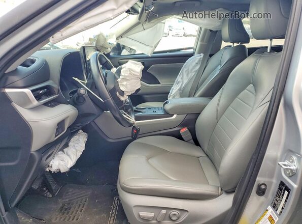 5TDHBRCH3LS507771 2020 TOYOTA HIGHLANDER Silver Vista interior delantera