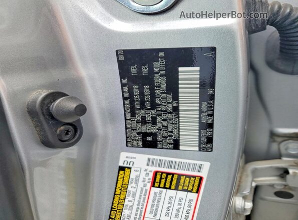 5TDHBRCH3LS507771 2020 TOYOTA HIGHLANDER Silver Vista del compartimento del motor