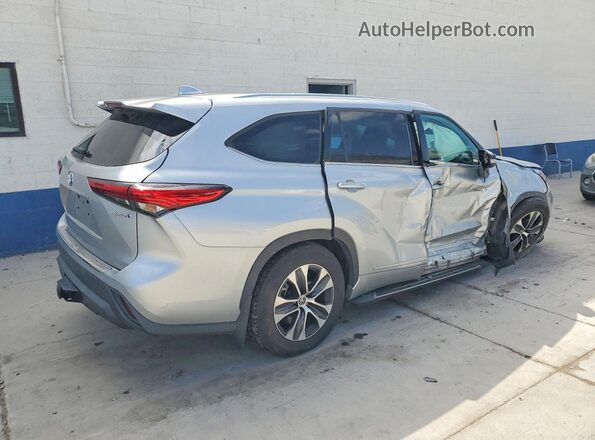 5TDHBRCH3LS507771 2020 TOYOTA HIGHLANDER Silver Trasero derecho
