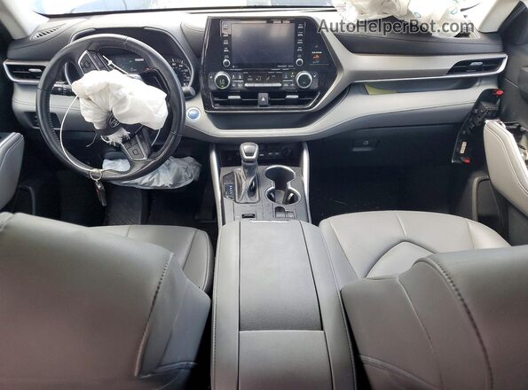 5TDHBRCH3LS507771 2020 TOYOTA HIGHLANDER Silver Vista del salpicadero