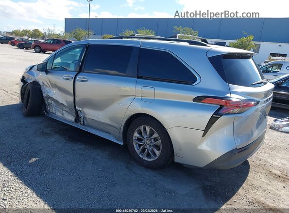 5TDJRKEC2MS003106 2021 TOYOTA SIENNA Silver Հետևի ձախ