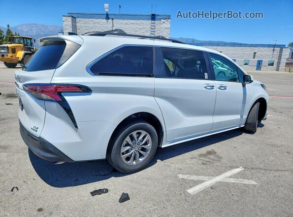 5TDJRKEC5NS095619 2022 TOYOTA SIENNA White უკანა მარჯვენა