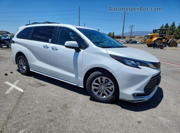 5TDJRKEC5NS095619 2022 TOYOTA SIENNA White წინა მარჯვენა