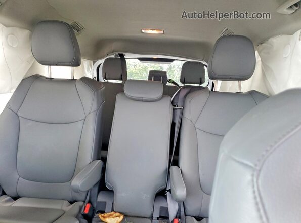 5TDJRKEC6MS035752 2021 TOYOTA SIENNA Blue Հետևի նստատեղերի տեսք