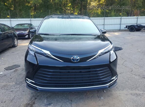 5TDJRKEC6RS204689 2024 TOYOTA SIENNA Black Vista frontal