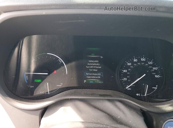 5TDJRKEC7MS023643 2021 TOYOTA SIENNA Silver Widok zestawu wskaźników