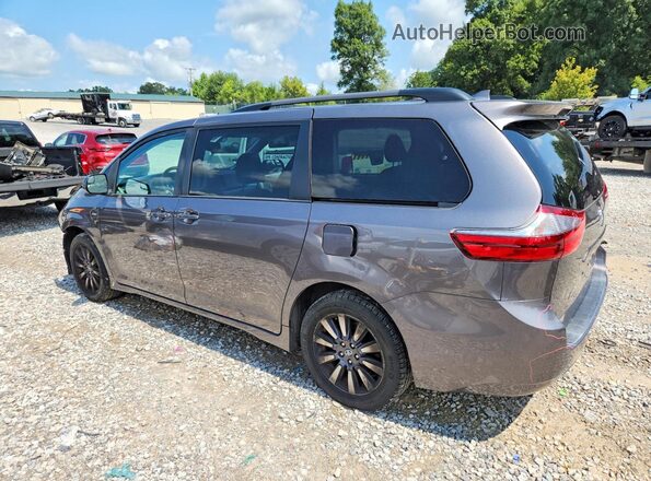 5TDJZ3DC2LS240152 2020 TOYOTA SIENNA Gray Rear left