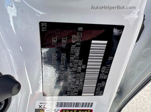 5TDJZRBH1MS070028 2021 TOYOTA HIGHLANDER White 360 interior view