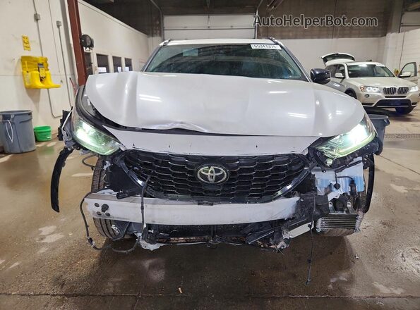 5TDJZRBH9MS099647 2021 TOYOTA HIGHLANDER White წინა ხედი