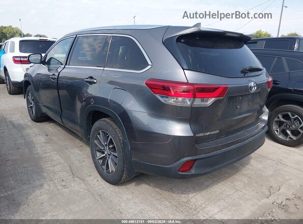 5TDJZRFH0JS534321 2018 TOYOTA HIGHLANDER Gray Հետևի ձախ