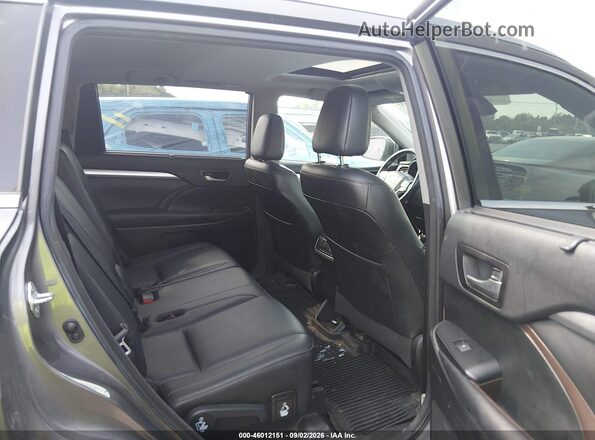 5TDJZRFH0JS534321 2018 TOYOTA HIGHLANDER Gray VIN կոդի պիտակի տեսք