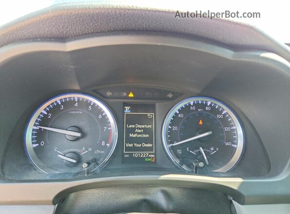 5TDJZRFH2JS864526 2018 TOYOTA HIGHLANDER Gray Vista del cuadro de instrumentos