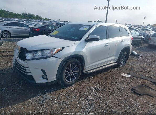 5TDJZRFH3HS437091 2017 TOYOTA HIGHLANDER White Vista tres cuartos delantera izquierda