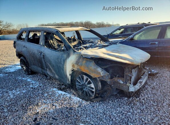 5TDJZRFH3HS484136 2017 TOYOTA HIGHLANDER Burn Առջևի աջ