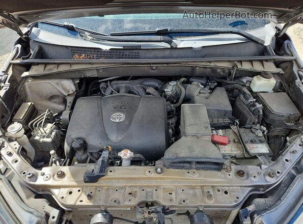 5TDJZRFH3KS614701 2019 TOYOTA HIGHLANDER Gray Engine compartment view