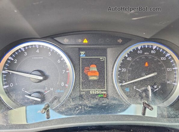 5TDJZRFH3KS614701 2019 TOYOTA HIGHLANDER Gray Instrument cluster view