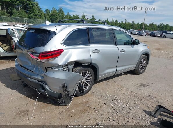5TDJZRFH4HS365852 2017 TOYOTA HIGHLANDER Silver Հետևի աջ