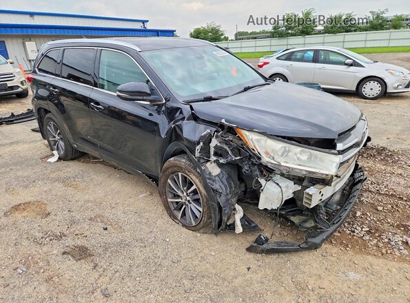 5TDJZRFH4HS435205 2017 TOYOTA HIGHLANDER Black Առջևի աջ