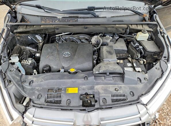 5TDJZRFH4HS435205 2017 TOYOTA HIGHLANDER Black Շարժիչի բաժամունքի տեսք