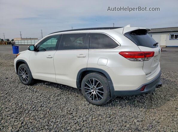 5TDJZRFH4HS443028 2017 TOYOTA HIGHLANDER White Задня ліва чверть