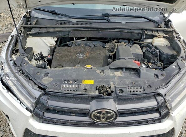 5TDJZRFH4HS443028 2017 TOYOTA HIGHLANDER White Вид підкапотного простору