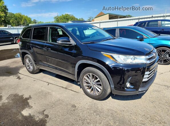 5TDJZRFH4JS561604 2018 TOYOTA HIGHLANDER Black Առջևի աջ