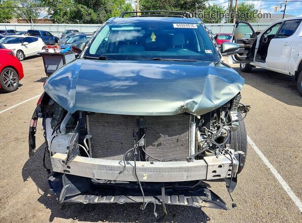 5TDJZRFH4JS857982 2018 TOYOTA HIGHLANDER Green Front view