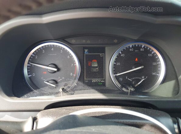 5TDJZRFH7JS535563 2018 TOYOTA HIGHLANDER Gray Սարքավորումների վահանակի տեսք