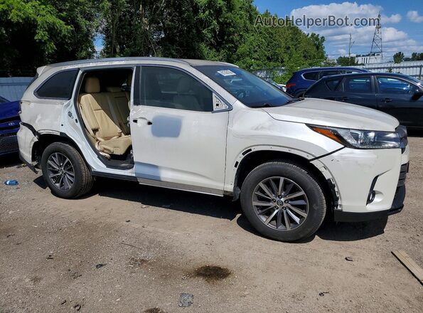 5TDJZRFH7JS553075 2018 TOYOTA HIGHLANDER White Delantero derecho