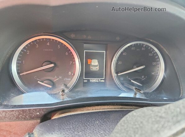 5TDJZRFH9JS833161 2018 TOYOTA HIGHLANDER Burgundy ხელსაწყოთა პანელის ხედი