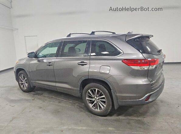 5TDJZRFH9JS888449 2018 TOYOTA HIGHLANDER Brown Задня ліва чверть