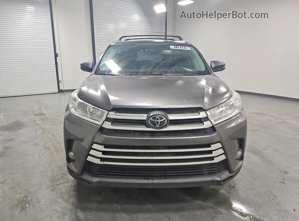 5TDJZRFH9JS888449 2018 TOYOTA HIGHLANDER Brown Вид спереду