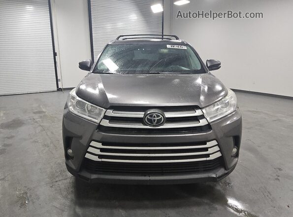 5TDJZRFH9JS888449 2018 TOYOTA HIGHLANDER Brown 