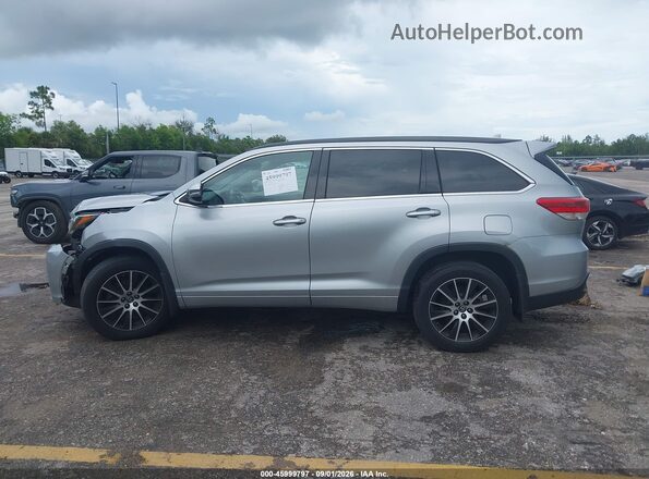 5TDJZRFHXHS371395 2017 TOYOTA HIGHLANDER Серебряный Панорамный вид салона 360°