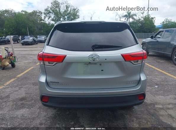5TDJZRFHXHS371395 2017 TOYOTA HIGHLANDER Серебряный 