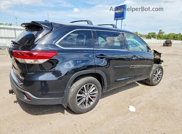 5TDJZRFHXJS524802 2018 TOYOTA HIGHLANDER Black Հետևի աջ
