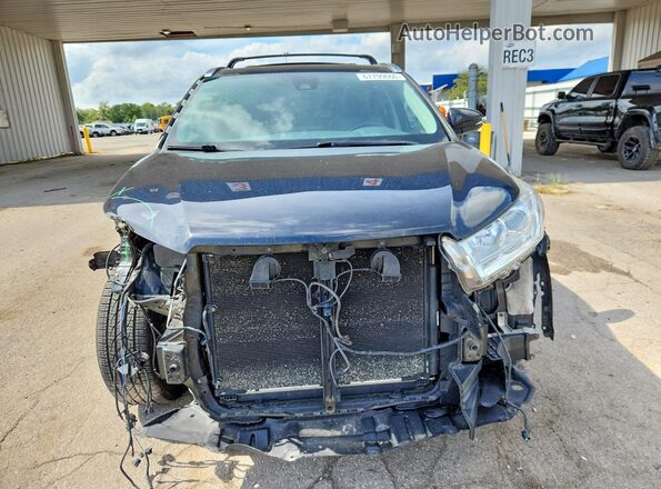 5TDJZRFHXJS524802 2018 TOYOTA HIGHLANDER Black Դիմացի տեսք