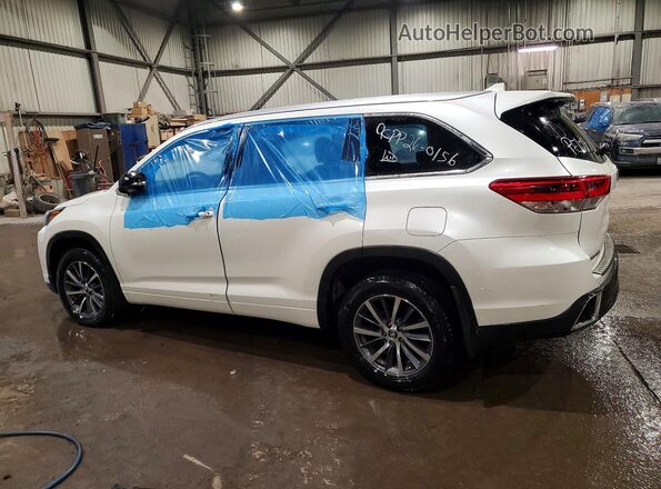 5TDJZRFHXJS534066 2018 TOYOTA HIGHLANDER White Trasero izquierdo