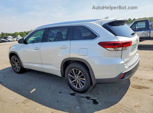 5TDJZRFHXJS911124 2018 TOYOTA HIGHLANDER White Tył lewy