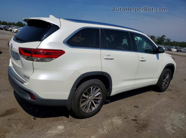 5TDJZRFHXJS911124 2018 TOYOTA HIGHLANDER White Tył prawy