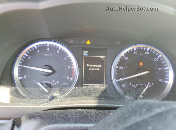 5TDJZRFHXJS911124 2018 TOYOTA HIGHLANDER White Widok zestawu wskaźników