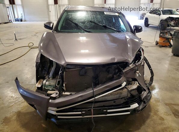 5TDJZRFHXKS592650 2019 TOYOTA HIGHLANDER Серый Вид спереди