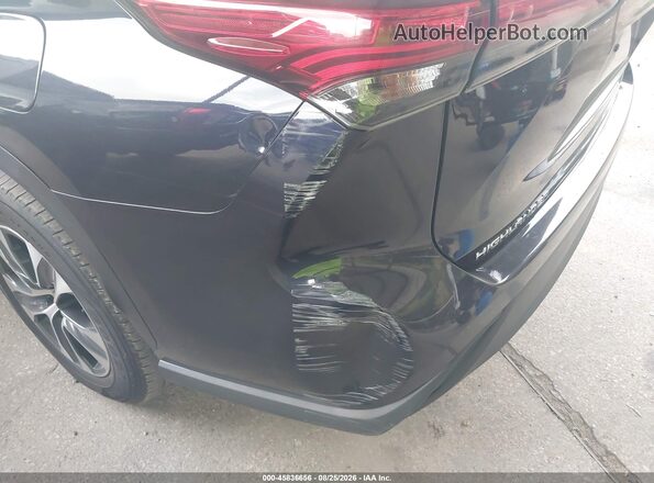 5TDKARAH1PS021476 2023 TOYOTA HIGHLANDER Синий Вид спереди