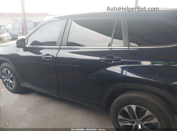 5TDKARAH1PS021476 2023 TOYOTA HIGHLANDER Синий Панорамный вид салона 360°