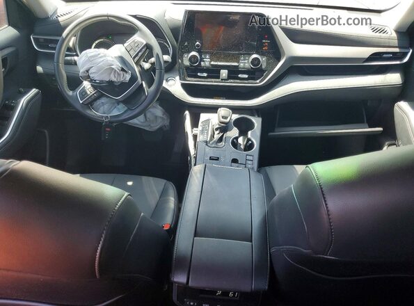 5TDKARAH4PS518599 2023 TOYOTA HIGHLANDER Серый Вид панели приборов